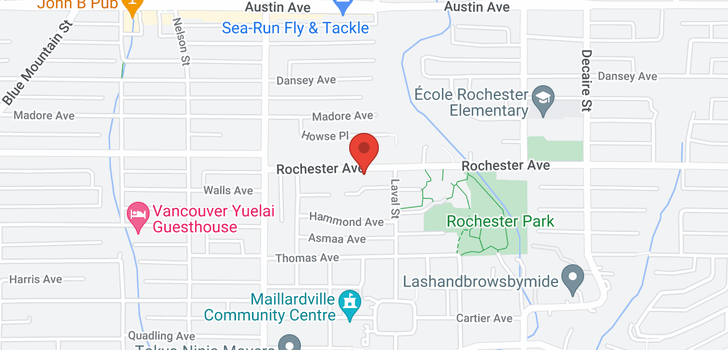 map of 1144 ROCHESTER AVENUE